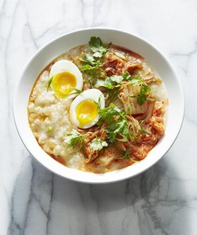 Bruine rijstcongee